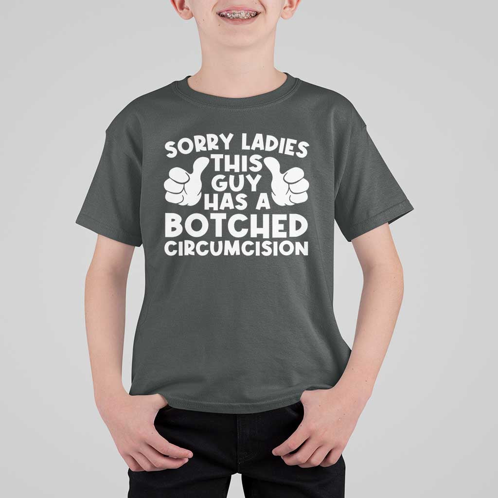 Inappropriate Adult T Shirt For Kid This Guy Botched Funny Cringe Offensive Humor Men