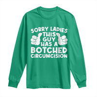 Inappropriate Adult Long Sleeve Shirt This Guy Botched Funny Cringe Offensive Humor Men