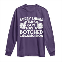 Inappropriate Adult Long Sleeve Shirt This Guy Botched Funny Cringe Offensive Humor Men
