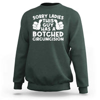 Inappropriate Adult Sweatshirt This Guy Botched Funny Cringe Offensive Humor Men