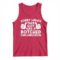 Inappropriate Adult Tank Top This Guy Botched Funny Cringe Offensive Humor Men