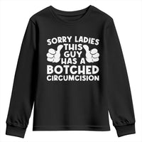 Inappropriate Adult Youth Sweatshirt This Guy Botched Funny Cringe Offensive Humor Men
