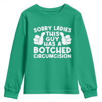 Inappropriate Adult Youth Sweatshirt This Guy Botched Funny Cringe Offensive Humor Men
