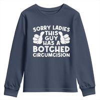 Inappropriate Adult Youth Sweatshirt This Guy Botched Funny Cringe Offensive Humor Men
