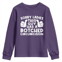 Inappropriate Adult Youth Sweatshirt This Guy Botched Funny Cringe Offensive Humor Men