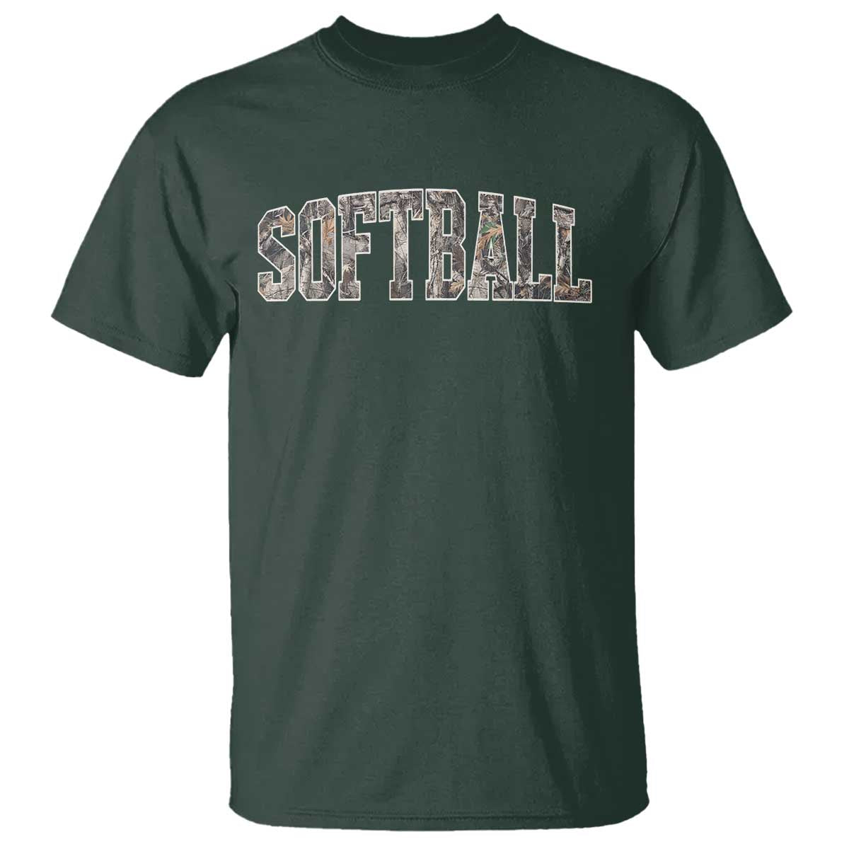 Camo Softball T Shirt Vintage Camouflage Softball Varsity Game Day