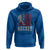 Hockey Bigfoot USA Flag Hoodie Vintage Patriotic Ice Hockey Player - Wonder Print Shop