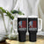 Hockey Bigfoot USA Flag Tumbler With Handle Vintage Patriotic Ice Hockey Player - Wonder Print Shop