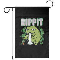 Rippit Frog Meme Garden Flag Funny Stoner Bong Rip - Wonder Print Shop