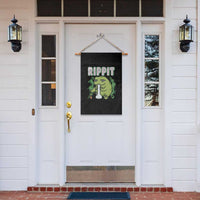 Rippit Frog Meme Garden Flag Funny Stoner Bong Rip - Wonder Print Shop
