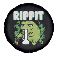 Rippit Frog Meme Spare Tire Cover Funny Stoner Bong Rip - Wonder Print Shop
