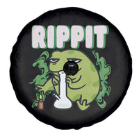 Rippit Frog Meme Spare Tire Cover Funny Stoner Bong Rip - Wonder Print Shop
