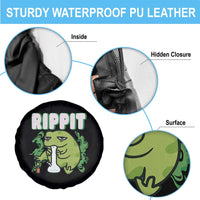 Rippit Frog Meme Spare Tire Cover Funny Stoner Bong Rip - Wonder Print Shop