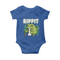 Rippit Frog Meme Baby Onesie Funny Stoner Bong Rip - Wonder Print Shop
