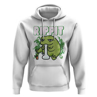 Rippit Frog Meme Hoodie Funny Stoner Bong Rip - Wonder Print Shop