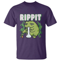 Rippit Frog Meme T Shirt Funny Stoner Bong Rip - Wonder Print Shop