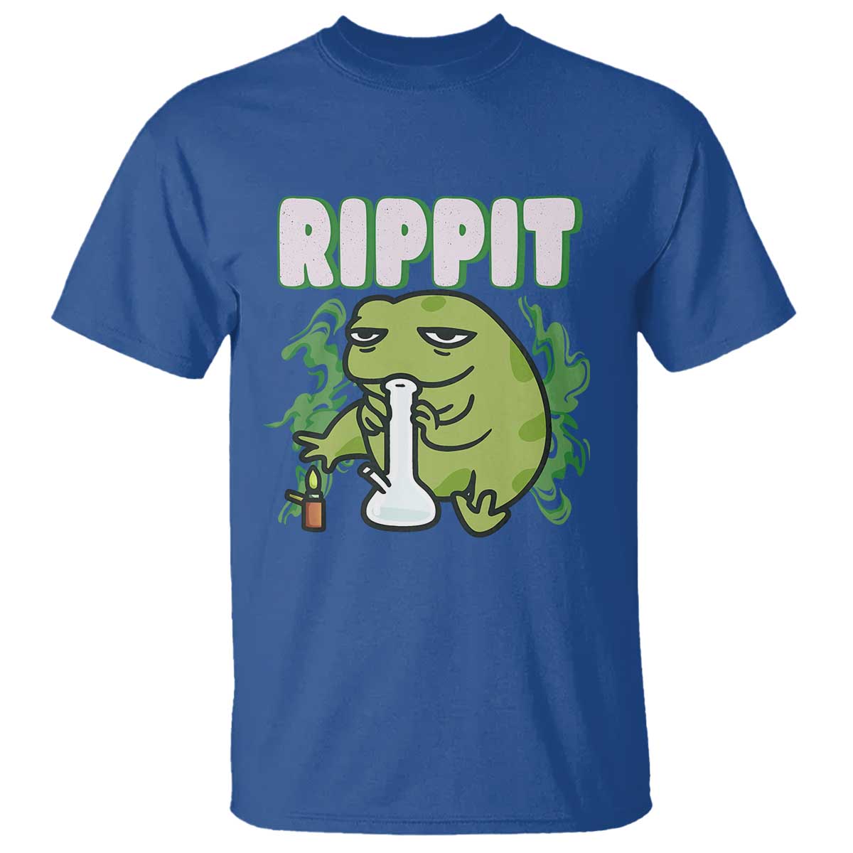 Rippit Frog Meme T Shirt Funny Stoner Bong Rip - Wonder Print Shop