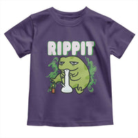 Rippit Frog Meme Toddler T Shirt Funny Stoner Bong Rip - Wonder Print Shop