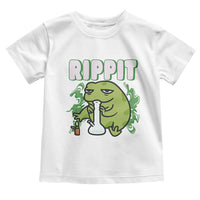 Rippit Frog Meme Toddler T Shirt Funny Stoner Bong Rip - Wonder Print Shop