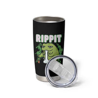 Rippit Frog Meme Tumbler Cup Funny Stoner Bong Rip - Wonder Print Shop