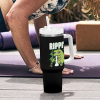 Rippit Frog Meme Tumbler With Handle Funny Stoner Bong Rip - Wonder Print Shop