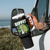 Rippit Frog Meme Tumbler With Handle Funny Stoner Bong Rip - Wonder Print Shop