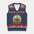 Funny Retired Weed Lovers V-Neck Knit Sweater Vest Vintage I Have a Retirement Plan Gardening 420 Gift - Wonder Print Shop