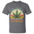 Funny Retired Weed Lovers T Shirt Vintage I Have a Retirement Plan Gardening 420 Gift