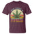Funny Retired Weed Lovers T Shirt Vintage I Have a Retirement Plan Gardening 420 Gift