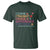 Proud Retired Teacher T Shirt I Came I Taught I Made a Difference Retirement