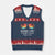 Retired Teacher 2025 V-Neck Knit Sweater Vest School's Out Forever Retirement Summer Vibes - Wonder Print Shop