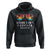 Retired Teacher 2025 Hoodie School's Out Forever Retirement Summer Vibes