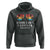 Retired Teacher 2025 Hoodie School's Out Forever Retirement Summer Vibes