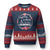 Retired Teacher Ugly Christmas Sweater Floral For Grandmas Retirement - Wonder Print Shop