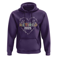 Officially Retired 2025 Hoodie Women Retirement Vintage