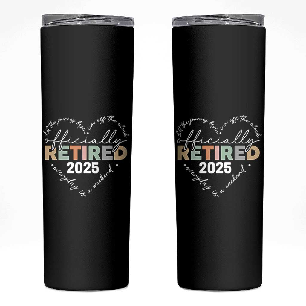 Officially Retired 2025 Skinny Tumbler Women Retirement Vintage