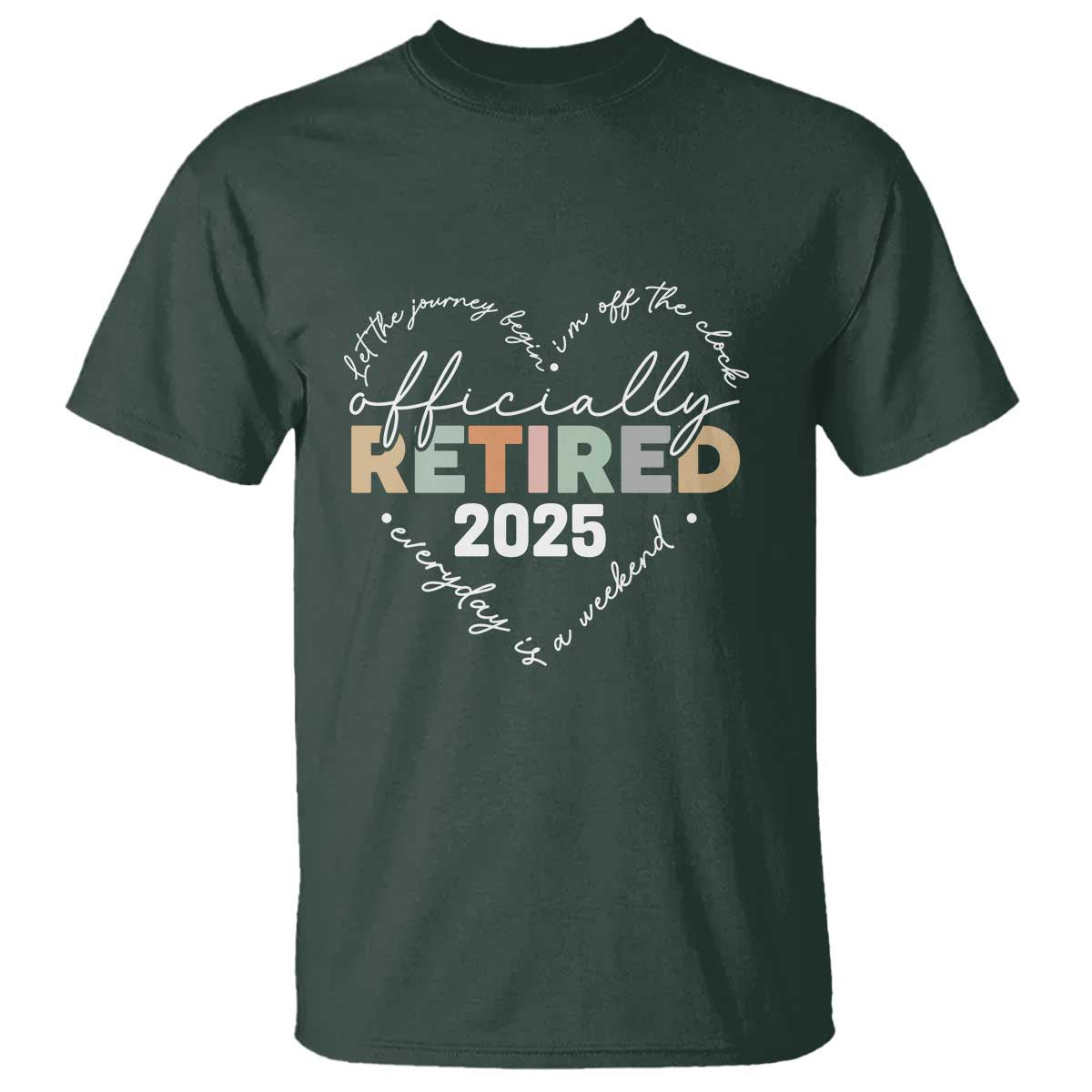 Officially Retired 2025 T Shirt Women Retirement Vintage