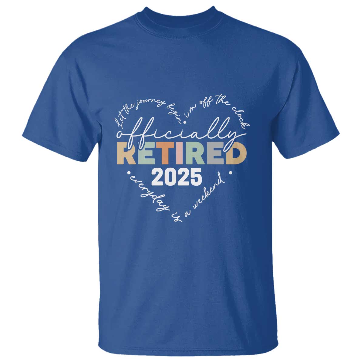 Officially Retired 2025 T Shirt Women Retirement Vintage