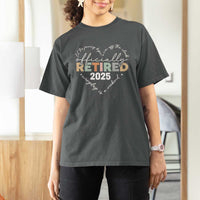 Officially Retired 2025 T Shirt For Women Women Retirement Vintage