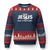 Christian Fishing Ugly Christmas Sweater Even Jesus Had A Fish Story Funny Fisherman - Wonder Print Shop
