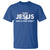 Christian Fishing T Shirt Even Jesus Had A Fish Story Funny Fisherman - Wonder Print Shop