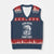 Funny Fishing V-Neck Knit Sweater Vest Even Jesus Had A Fish Story Funny Christian Fisherman - Wonder Print Shop