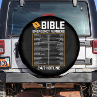 Bible Emergency Numbers Spare Tire Cover Funny Christian Bible Jesus Religious