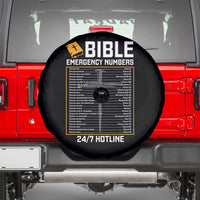 Bible Emergency Numbers Spare Tire Cover Funny Christian Bible Jesus Religious