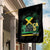 Jamaican Travel Garden Flag Straight Trippin Jamaica Vacation Retro - Wonder Print Shop