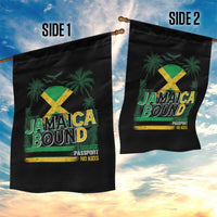 Jamaican Travel Garden Flag Straight Trippin Jamaica Vacation Retro - Wonder Print Shop