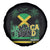 Jamaican Travel Spare Tire Cover Straight Trippin Jamaica Vacation Retro - Wonder Print Shop