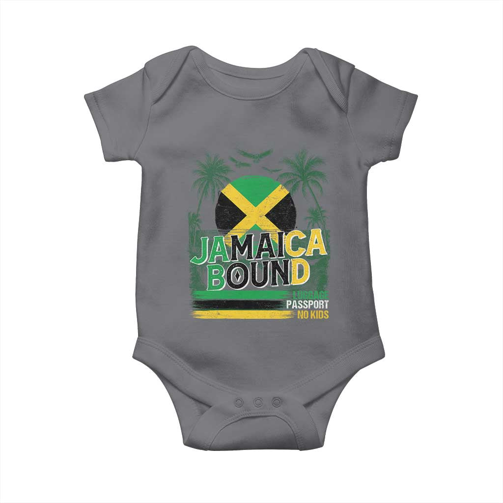 Jamaican Travel Baby Onesie Straight Trippin Jamaica Vacation Retro - Wonder Print Shop