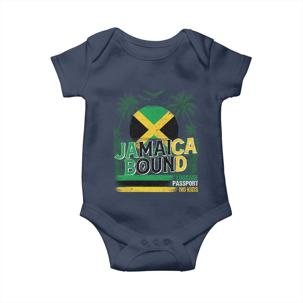 Jamaican Travel Baby Onesie Straight Trippin Jamaica Vacation Retro - Wonder Print Shop
