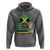 Jamaican Travel Hoodie Straight Trippin Jamaica Vacation Retro - Wonder Print Shop